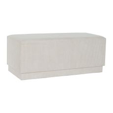 Sittpall DKD Home Decor Beige Trä MDF 100 x 40 x 40 cm