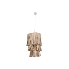 Taklampa Home ESPRIT Naturell Eukalyptus trä 50 W 50 x 50 x 90 cm
