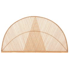 Sänggavel Home ESPRIT Ljusbrun Bambu Fibrer 150 x 2 x 80 cm