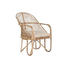Kerti szék Home ESPRIT Bambu Rattan 58 x 61 x 87 cm