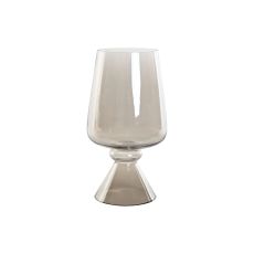 Ljusstakar Home ESPRIT Transparent Glas 24 x 24 x 43 cm