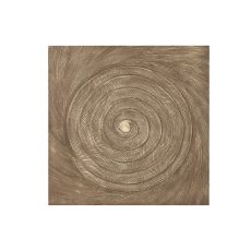 Väggdekoration Home ESPRIT Gyllene Modern 120 x 3,5 x 120 cm