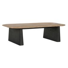 Soffbord Home ESPRIT Svart Naturell 120 x 60 x 32 cm