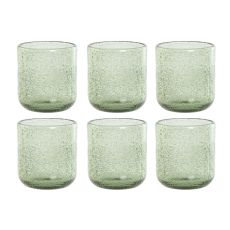 Glasset Home ESPRIT Grön Glas 320 ml (6 antal)