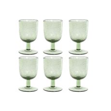 Glasset Home ESPRIT Grön Glas 300 ml 8 x 8 x 14 cm (6 antal)