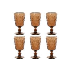 Glasset Home ESPRIT Glas 8,5 x 8,5 x 16,3 cm (6 antal)