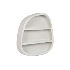 Bokhylla Home ESPRIT Vit Trä MDF 100 x 18 x 100 cm Vägg