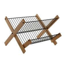 Diskställ Home ESPRIT Svart 39,5 x 38 x 27 cm