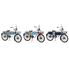 Prydnadsfigur Home ESPRIT Blå Röd Marinblå 30 x 13 x 22 cm (3 antal)