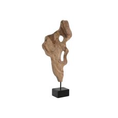 Prydnadsfigur Home ESPRIT Svart Ljusbrun Modern 26 X 8 X 56 CM