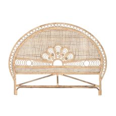 Sänggavel Home ESPRIT Naturell 175 x 3 x 130 cm