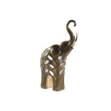 Prydnadsfigur Home ESPRIT Brons Elefant 22,5 X 10,5 X 37,5 CM