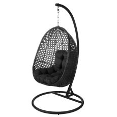 Gungstol Dido 190 x 95 x 95 cm Svart Rattan