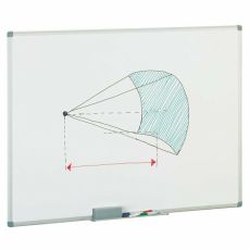 Magnetkort Faibo Melamin 100 x 150 cm Vit Aluminium