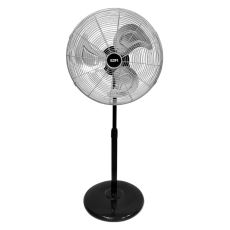 Stående Fläkt EDM 33528 Svart matt 80 W Ø 50 cm industriell
