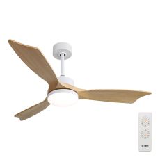Takfläkt med belysning EDM 33819 Báltico 20 W 2190 Lm