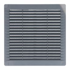 Ventilationsgaller EDM 87701 Grå 10 x 10 cm