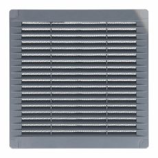 Ventilationsgaller EDM 87705 Grå 20 x 20 x 0,7 cm Myggnät
