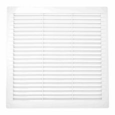 Ventilationsgaller EDM 87708 Vit 30 x 30 x 0,7 cm Myggnät