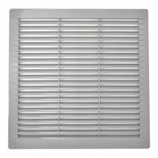 Ventilationsgaller EDM 87709 Grå 30 x 30 x 0,7 cm Myggnät