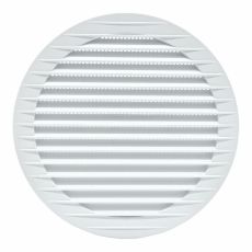 Ventilationsgaller EDM 87721 Vit Ø 15 cm