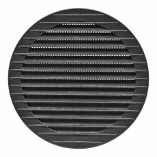 Ventilationsgaller EDM 87722 Antracitgrå Ø 15 cm