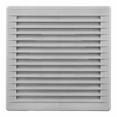 Ventilationsgaller EDM 87725 Grå 17 x 17 x 1,15 cm Myggnät