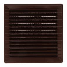 Ventilationsgaller EDM 87729 Brun 14 x 14 cm