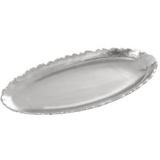Bordsdekoration Alexandra House Living Silvrig Keramik 5 x 41 x 18 cm