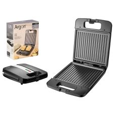 Smörgåssgrill Argon K-718-2 Svart Stål 1400 W