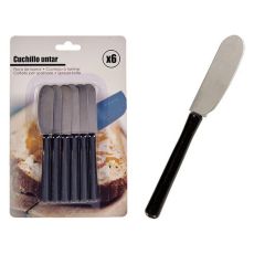 Smörkniv Kinvara Svart Silvrig Plast 1 x 20 x 13 cm