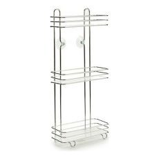 Badrumshyllor Berilo Transparent Silvrig