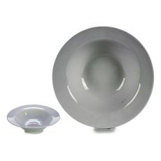 Pastatallrik Vit Porslin 23 x 6,5 x 23 cm (Ø 23 cm)