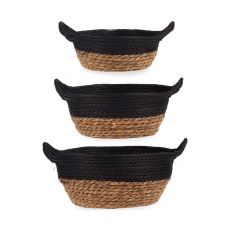 Korg - set Gift Decor Brun Svart