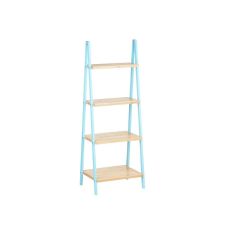 Badrumshyllor Berilo WR5504-4-428 Blå Naturell 40 x 109,3 x 30 cm