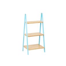 Badrumshyllor Berilo WR5504-3-433 Blå Naturell 40,3 x 81,5 x 30 cm