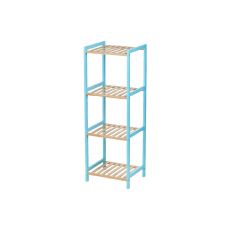 Badrumshyllor Berilo WR5503-4-462 Blå Naturell 35 x 30 x 100 cm