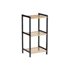 Badrumshyllor Berilo WR5503-3-464 Svart Naturell 35 x 30 x 70 cm
