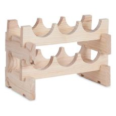 Flaskställ Kipit GL6G Naturell 36,5 x 21 x 25 cm 6 flaskor