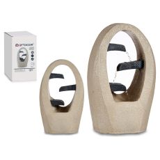 Szökőkút Oval Brun Harts (15 x 47 x 30 cm)