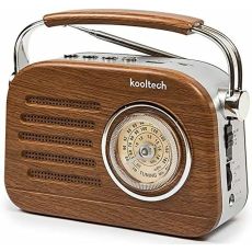 Bärbar Bluetoothradio Kooltech Retro AM/FM