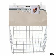Multifunktionell korg Confortime Aluminium 7,5 x 12,5 x 24,5 cm (12 antal)