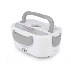 Elektrisk lunchbox Quttin 88459 1,05 L Grå 23 x 17 x 10 cm