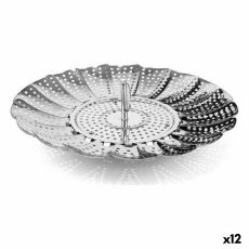 Ångkokare Quttin Rostfritt stål 14 cm (12 antal) (22,5 x 14 cm)