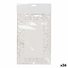 Kakfat Wooow Vit Papper 19 x 30 cm 24 Delar (36 antal)