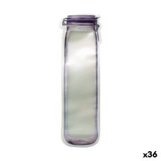 Set med återanvändningsbara livsmedelspåsar 4 Delar 10,5 x 32 x 6 cm (36 antal)