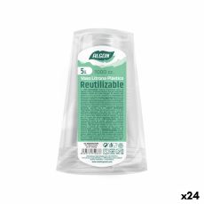 Set med återanvändbara glas Algon 1 L Transparent 24 antal (5 Delar)
