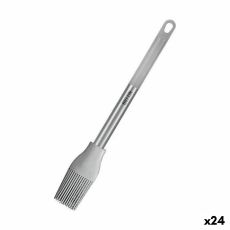 Silikonpensel Quttin Grå Silikon Stål 28 x 4 cm (24 antal)