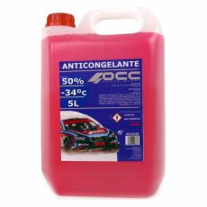 Frostskydd OCC Motorsport 50% Organisk Rosa (5 L)