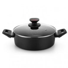 Kastrull Monix TITAN ROCK Ø 28 cm Svart Smitt aluminium